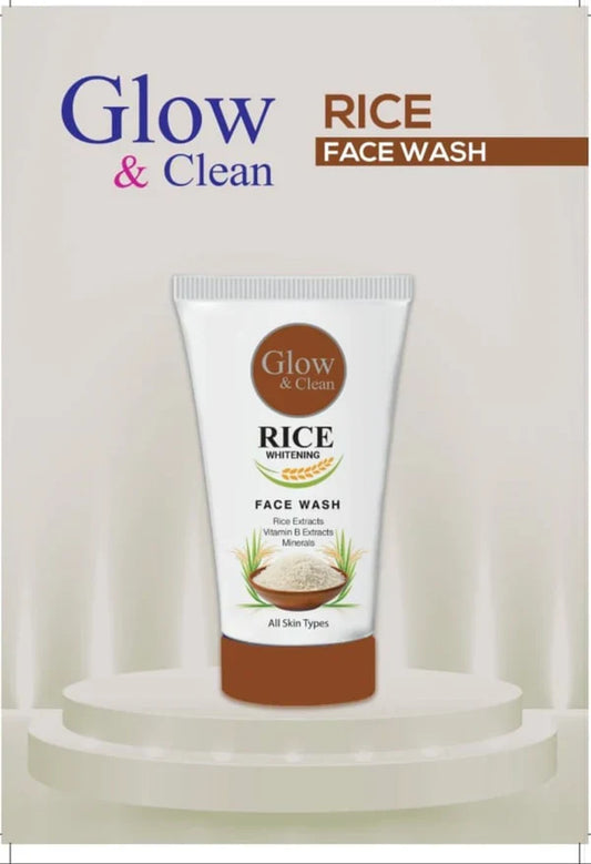 Glow & clean Rice Whitening Face Wash