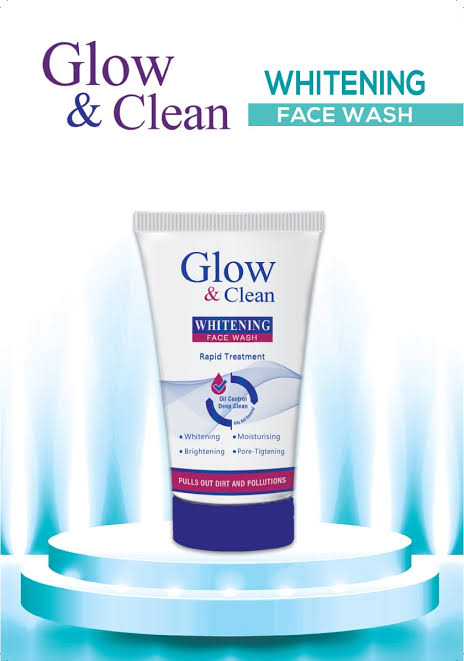 Glow & clean Charcoal face wash - Nomi Mart 